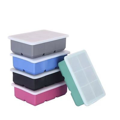 IJsmolding Functie Vierkante Silicone IJskubbakken Set voor Whisky Cocktails Bourbon