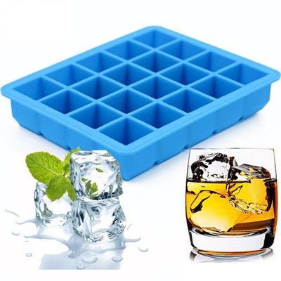 Silicone ijsblokbak 15*12,3*2,3 cm voor vriezer Makkelijk loslaten Vierkantvormige ijsvorm