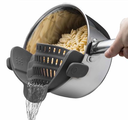 Verstelbare siliconen klemmen De perfecte pasvorm voor gereedschappen Type Colander Filters en POTS