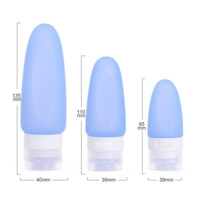 2 oz 60 ml Smart Size fles lekbestendig BPA goedgekeurd voor de opslag van aangepaste cosmetica