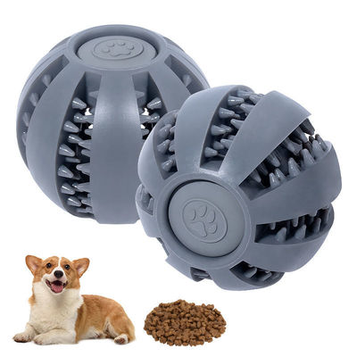 Speelgoed voor honden Silicone bal voor interactief tanden reinigen en lekke voedingsmiddelen uitdelen