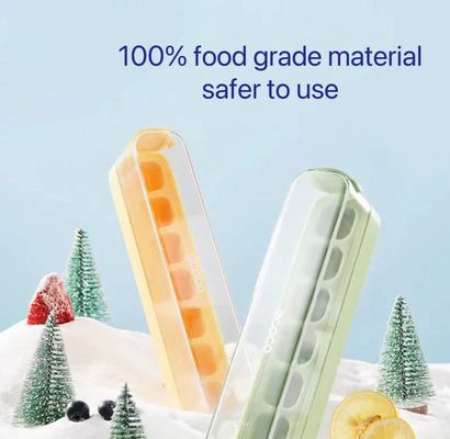 2024 Press Ice Lattice Model Silicone en PP IJsscheppingsinstrument voor snelle ijsproductie