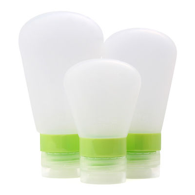 Comfortabele siliconen reisflesset Volume 37 ml / of aangepast 89 ml Proefmonster Gratis monster