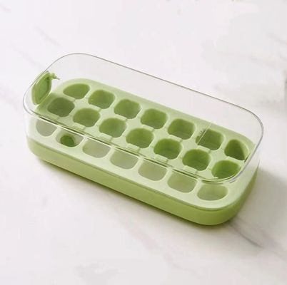 IJsknop maken 7-gat 14-gat en 21-gat Pressing Ice Box Silicone IJs maken Model