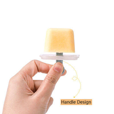 Silicone vierkant ijsblokkenbak vorm maken met deksel 6PACK koelkast accessoire