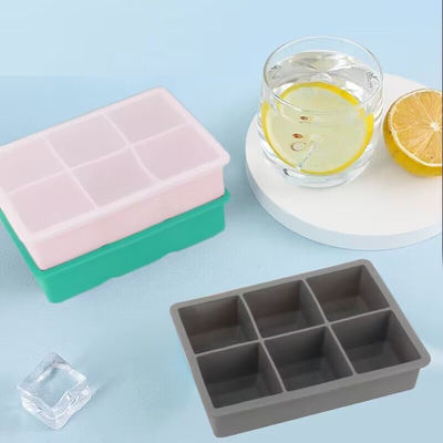 IJsmolding Functie Vierkante Silicone IJskubbakken Set voor Whisky Cocktails Bourbon
