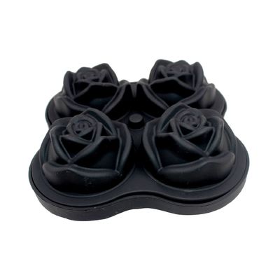 Silicone Rose Ice Ball Maker Gemakkelijk loslaten Grote ijsblokje voor Cocktail Snack Trays