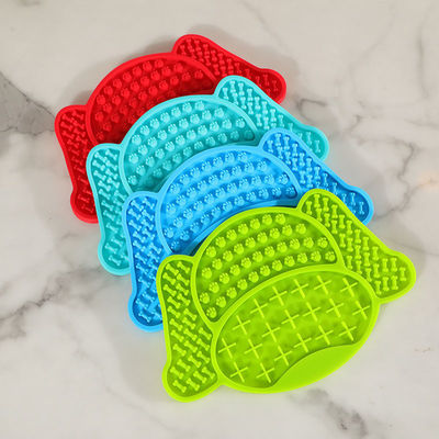 Honden in de douche Huisdier schalen Voeders Pootjes Lik Pad Silicone Mat voor honden Katten 109G