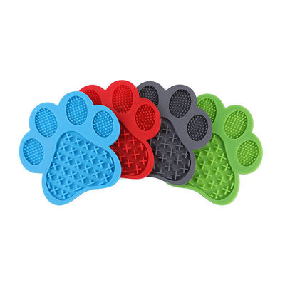 Honden in de douche Huisdier schalen Voeders Pootjes Lik Pad Silicone Mat voor honden Katten 109G