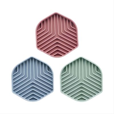 Huisdier Silicone Treat Dog Lik Mat Met Zuig Langzame Voeder Bowl Voor Stocked Pet