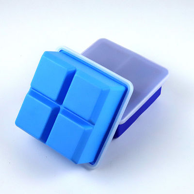 Custom Logo 116g Bpa Gratis Silicone IJskubbak Met Deksel Schimmelvorm Voorraad