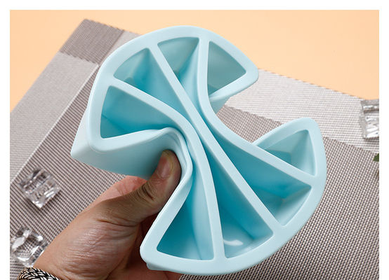 Multicolor 4 Rasters IJskubbakken Vormen met voedselkwaliteit siliconen materiaal 17*14.3*3.6cm