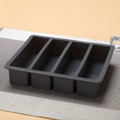 Multicolor 4 Rasters IJskubbakken Vormen met voedselkwaliteit siliconen materiaal 17*14.3*3.6cm