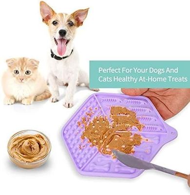 Artikelsoort Huisdier Slow Feeder Mat Op maat gemaakte likmat voor honden en katten Silicone Mat