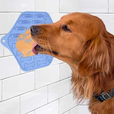 Artikelsoort Huisdier Slow Feeder Mat Op maat gemaakte likmat voor honden en katten Silicone Mat