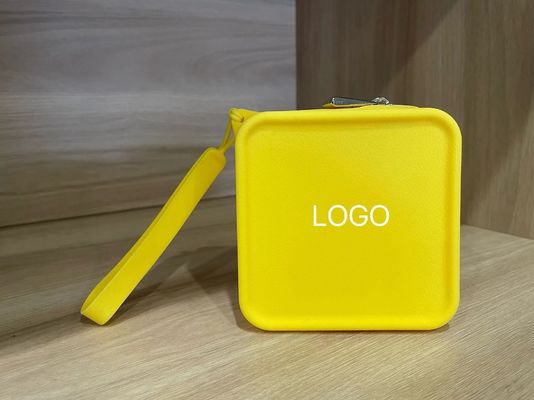 Gepersonaliseerde juwelenopslagdoos 100% voedselkwaliteit siliconen make-up zak voor meisjeszakken
