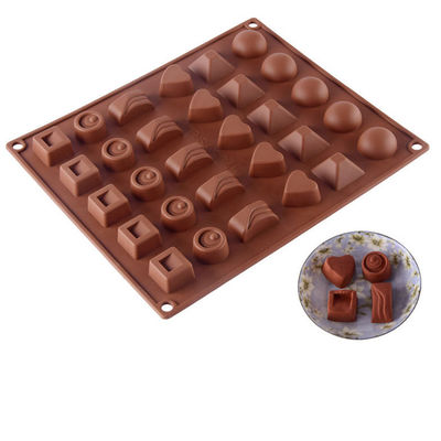 Meerdere vormen Silicone malen Perfect voor het maken van aangepaste chocolade en Jelly Bean malen