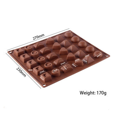 Meerdere vormen Silicone malen Perfect voor het maken van aangepaste chocolade en Jelly Bean malen