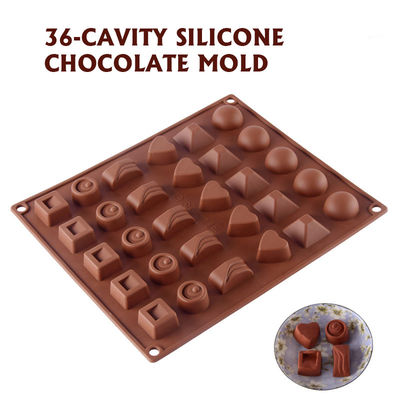 Meerdere vormen Silicone malen Perfect voor het maken van aangepaste chocolade en Jelly Bean malen