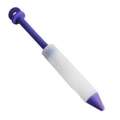 Versier koekjes en gebakjes moeiteloos met deze siliconen koekpen van 14,5*2,3 cm