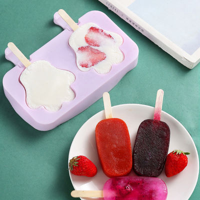 BPA-vrij op maat gemaakt ontwerp Silicium ijsje Popsicle Schimmel maken met stok
