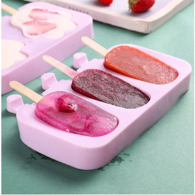 BPA-vrij op maat gemaakt ontwerp Silicium ijsje Popsicle Schimmel maken met stok