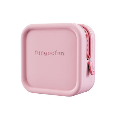 Mode siliconen borstelhouder make-up tas met moderne design stijl en aangepaste logo