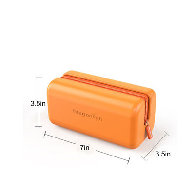Mode siliconen borstelhouder make-up tas met moderne design stijl en aangepaste logo