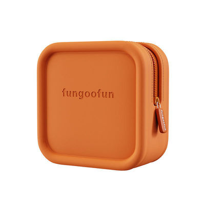 Mode siliconen borstelhouder make-up tas met moderne design stijl en aangepaste logo
