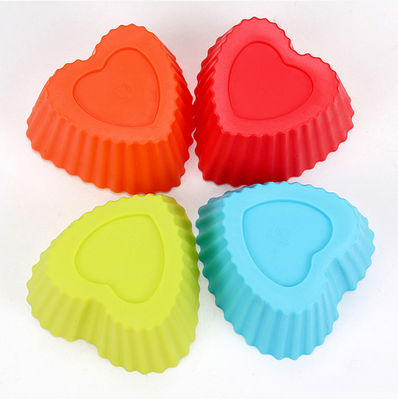 Herbruikbare bakbekers Mini siliconen bakgereedschap Cupcake Liners Cake Decorating Tip Set
