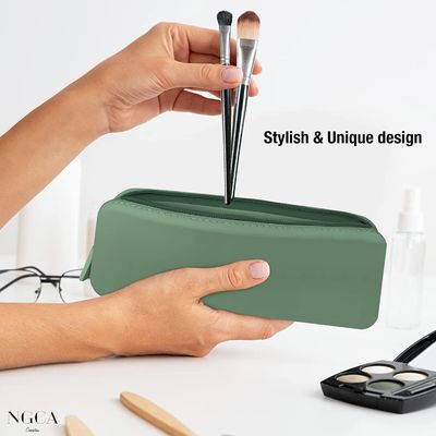 Reisbenodigdheden Organisator Flexibel ontwerp Silicone make-up tas voor vrouwen Waterdicht