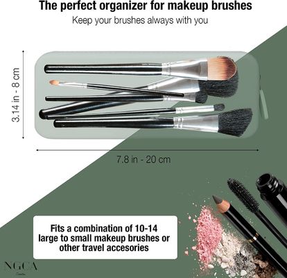 Reisbenodigdheden Organisator Flexibel ontwerp Silicone make-up tas voor vrouwen Waterdicht
