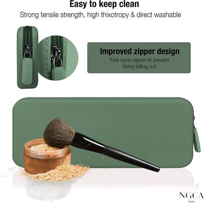 Reisbenodigdheden Organisator Flexibel ontwerp Silicone make-up tas voor vrouwen Waterdicht