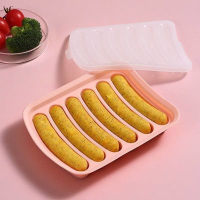 17.5*14cm Silikon worstvorm voor baby Complementary Food Food Grade Hot Dog Mould