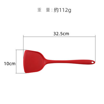 Commerciële Koper's Top Choice Food Grade Silicone Kooklepel Turner Spatula Schaaf