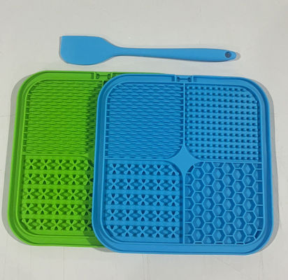 Silicone huisdierlakmat met zuigbekers Perfect voor langzame voedingsbakken en bad