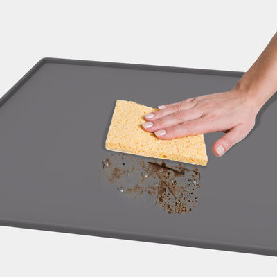 Aanpasbare kleur Silicone hondenvoer mat bak niet-glijdend waterdicht huisdiervoeder mat Bpa vrij
