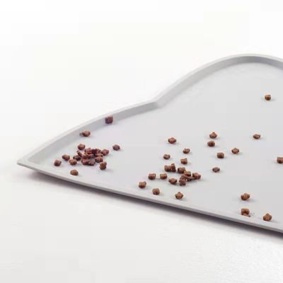 Niet-glijdende siliconen waterdichte voedingsmatten voor honden en katten Aanpasbare kleur
