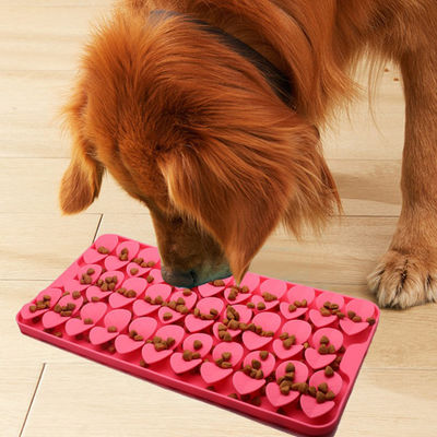 Silicone Slow Feeders Snuffle Mat Eerste Proef voor vrije temperatuur weerstand -40 tot 250