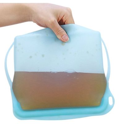 Voedingsmiddelen Silicone kooktas voor waterdicht en herbruikbaar opslag 1 mm dik