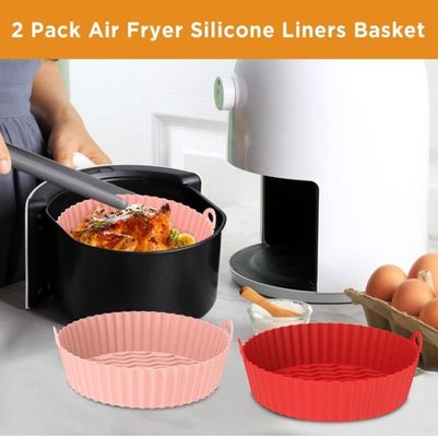1.96cm*17cm*6.5cm Silicone Air Fryer Liner voor duurzame en herbruikbare kookbehoeften