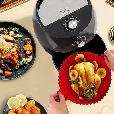 1.96cm*17cm*6.5cm Silicone Air Fryer Liner voor duurzame en herbruikbare kookbehoeften
